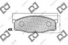 DJ PARTS BP1476 Brake Pad Set, disc brake